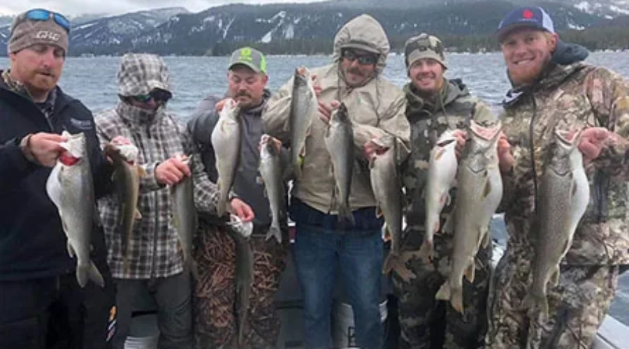 Harsher winters, a completely different group of anglers